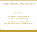 Offshore structures and documentation