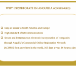 Why Incorporate in Anguilla (continued)