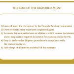 The role of the registered agent