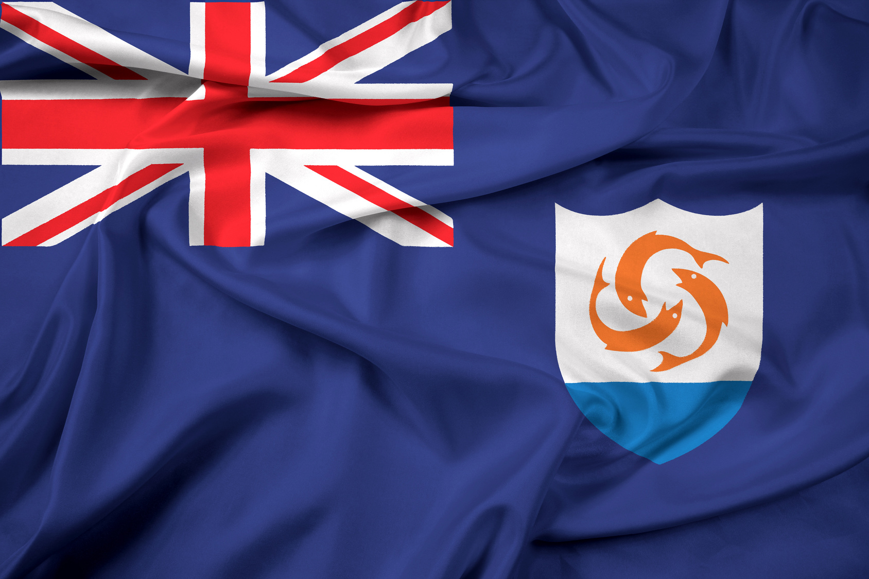 Waving Flag of Anguilla